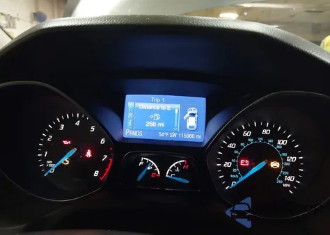 2013 Ford Focus Se из США, поврежденный, VIN 1FADP3K28DL141535